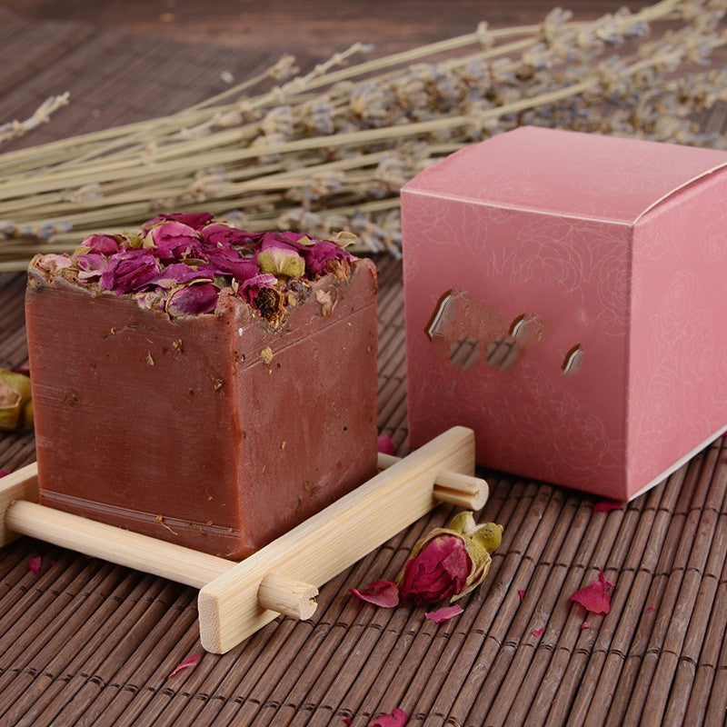 Creative Rose Plant Essential Oil Soap Facial Cleansing