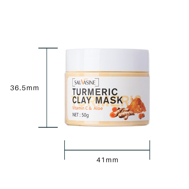 Turmeric Clay Mask Hydrating Moisturizing - King Wish