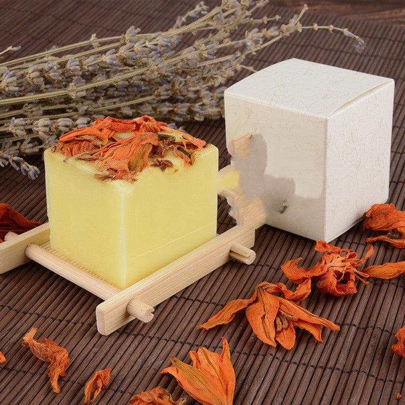 Creative Rose Plant Essential Oil Soap Facial Cleansing