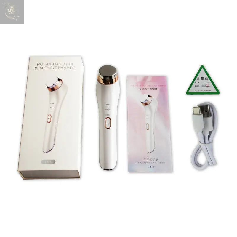 Heating & Vibration Eye Massager with Ice Compress - King Wish