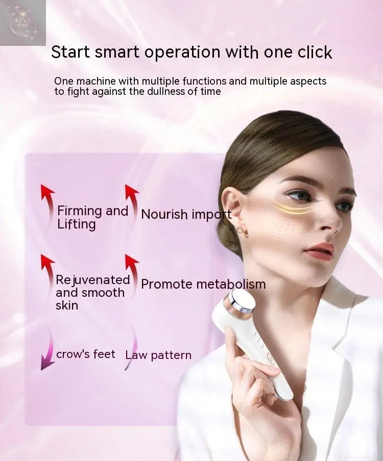 Heating & Vibration Eye Massager with Ice Compress - King Wish