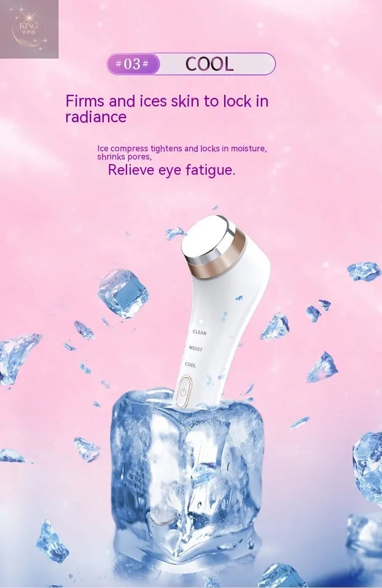 Heating & Vibration Eye Massager with Ice Compress - King Wish