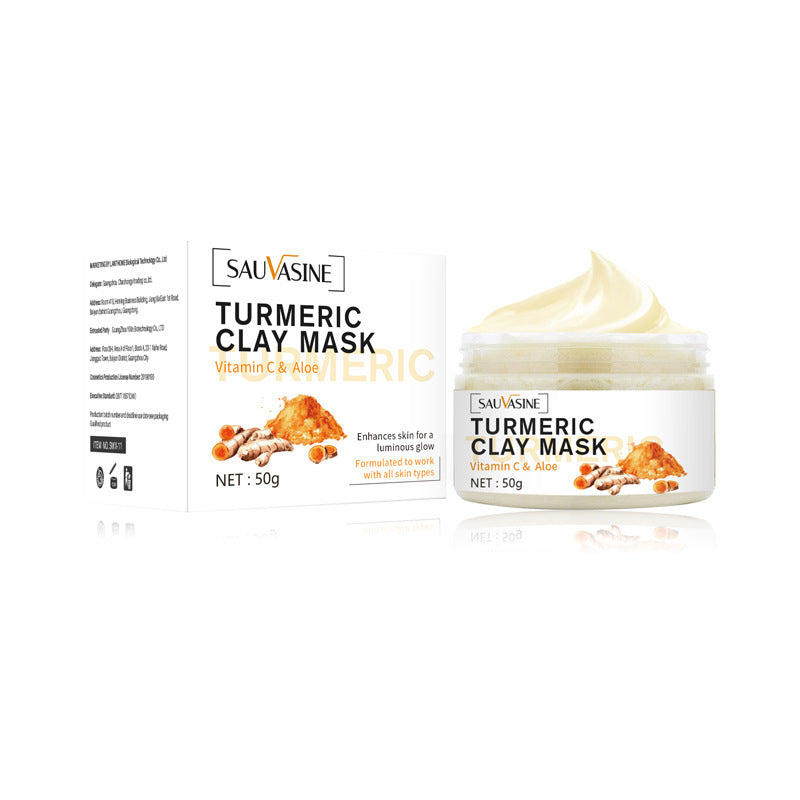 Turmeric Clay Mask Hydrating Moisturizing - King Wish
