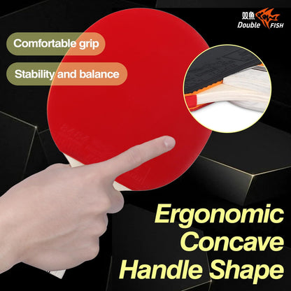 Table Tennis Racket Set - King Wish