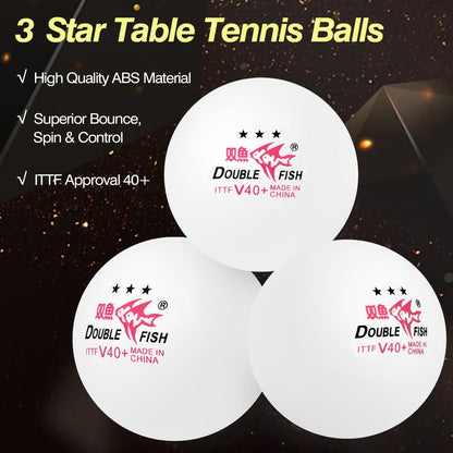 Table Tennis Racket Set - King Wish
